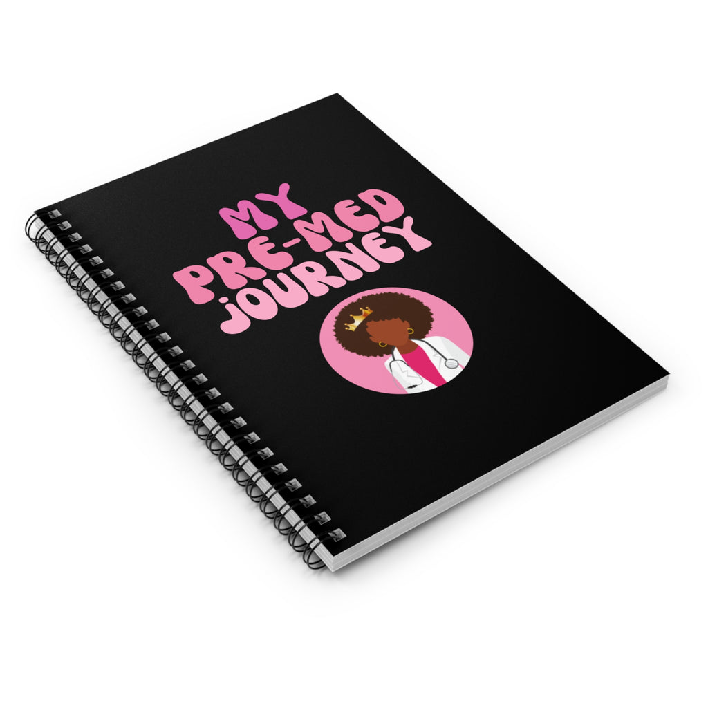 My Pre-Med Journey Notebook
