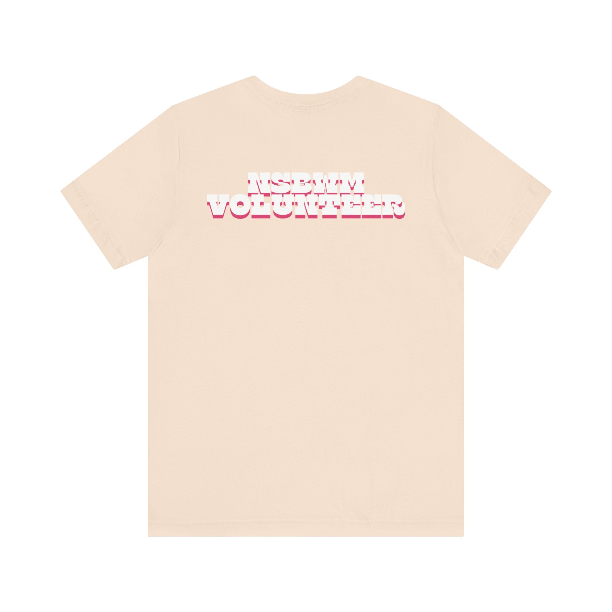 NSBWM Jersey Short Sleeve Volunteer Tee