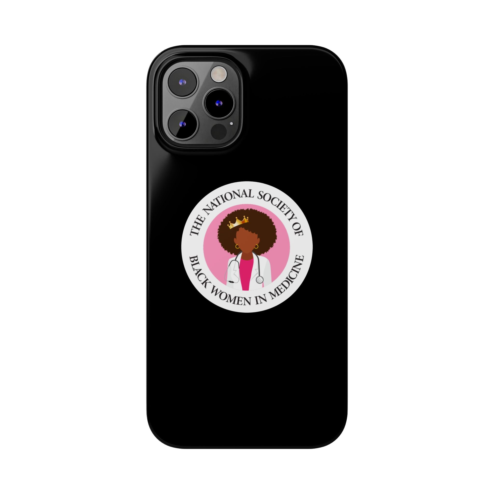 NSBWM Black Phone Case