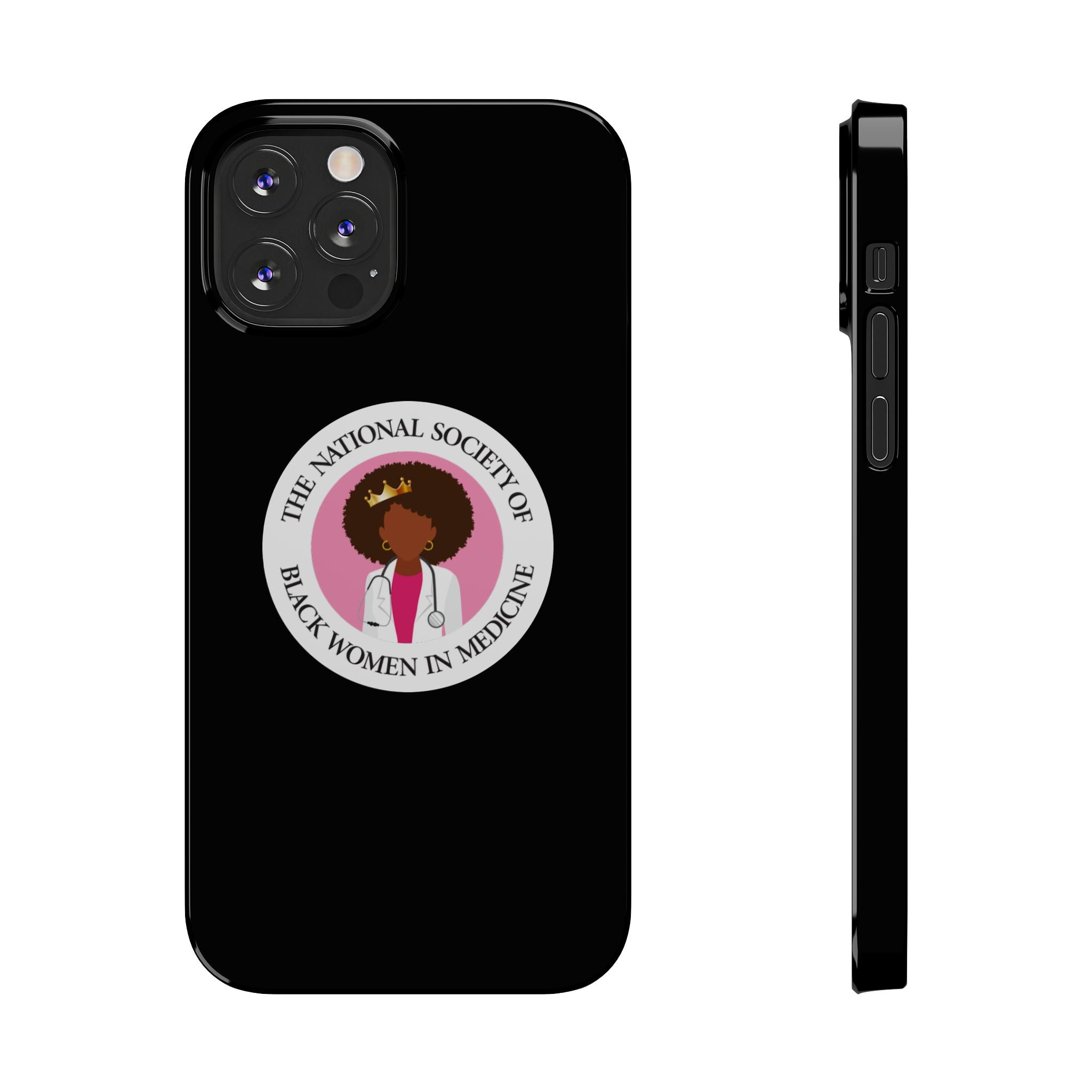 NSBWM Black Phone Case