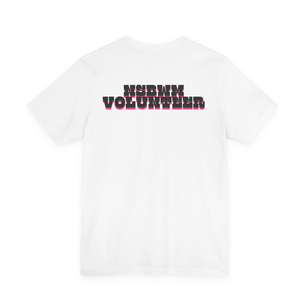NSBWM Jersey Short Sleeve Volunteer Tee