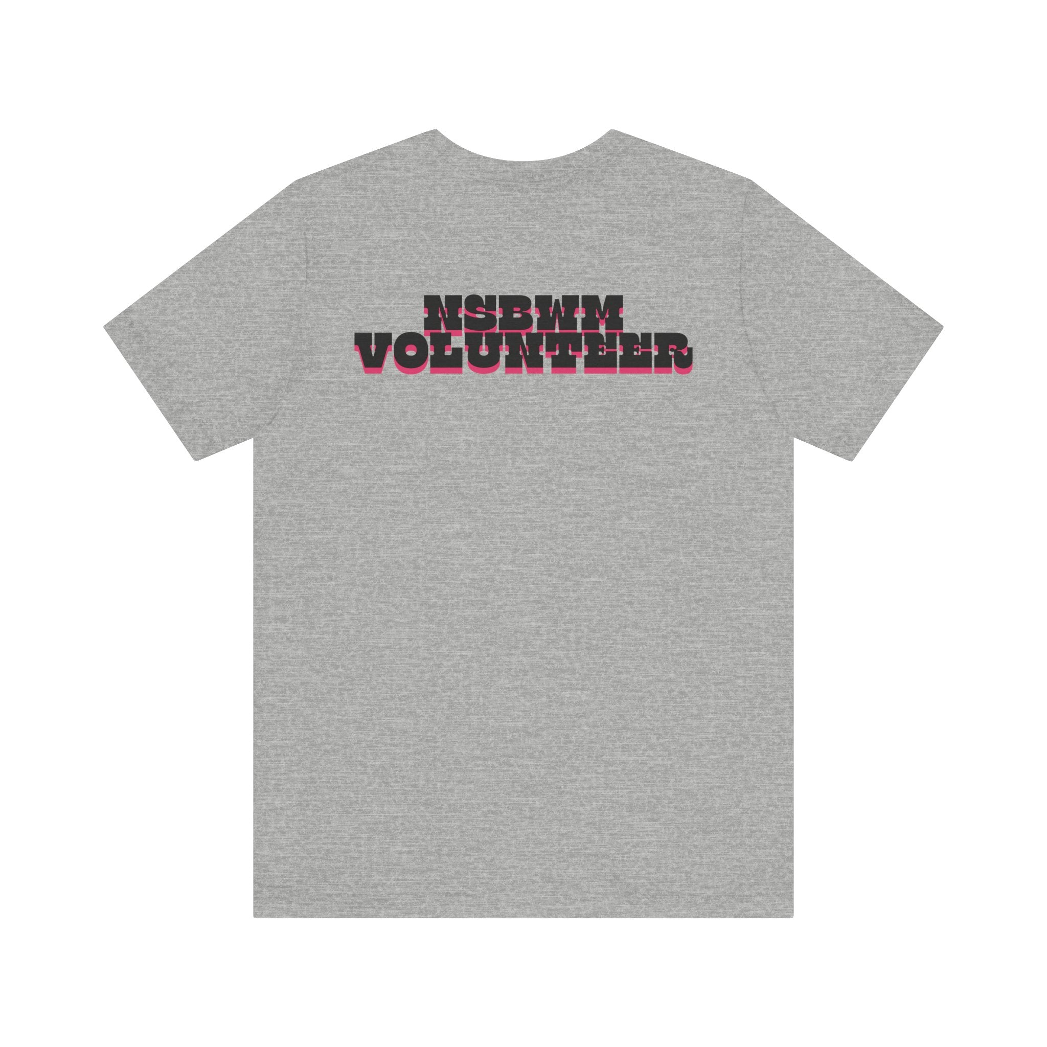 NSBWM Jersey Short Sleeve Volunteer Tee