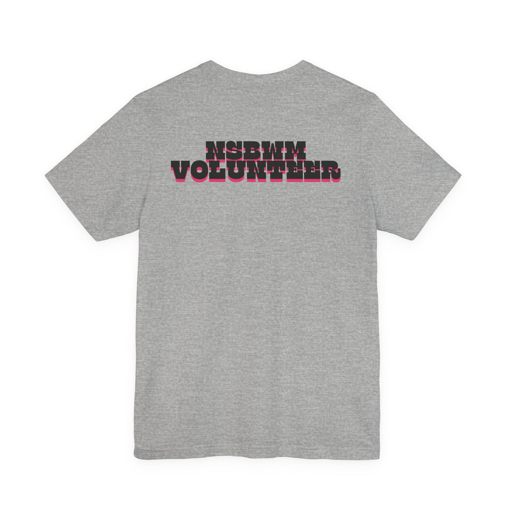 NSBWM Jersey Short Sleeve Volunteer Tee
