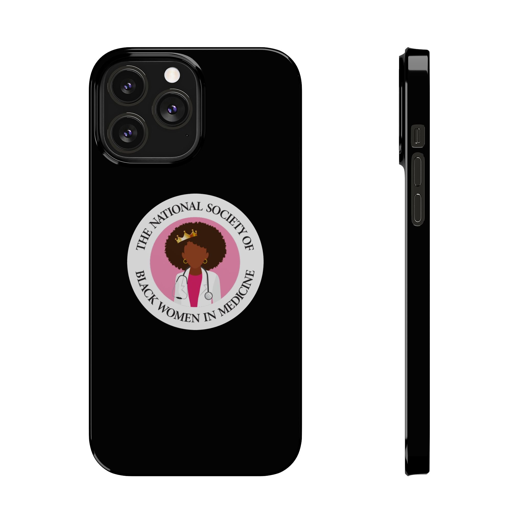 NSBWM Black Phone Case