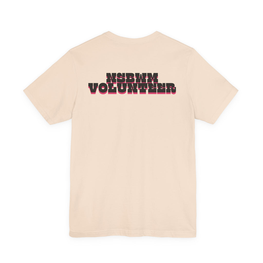 NSBWM Jersey Short Sleeve Volunteer Tee