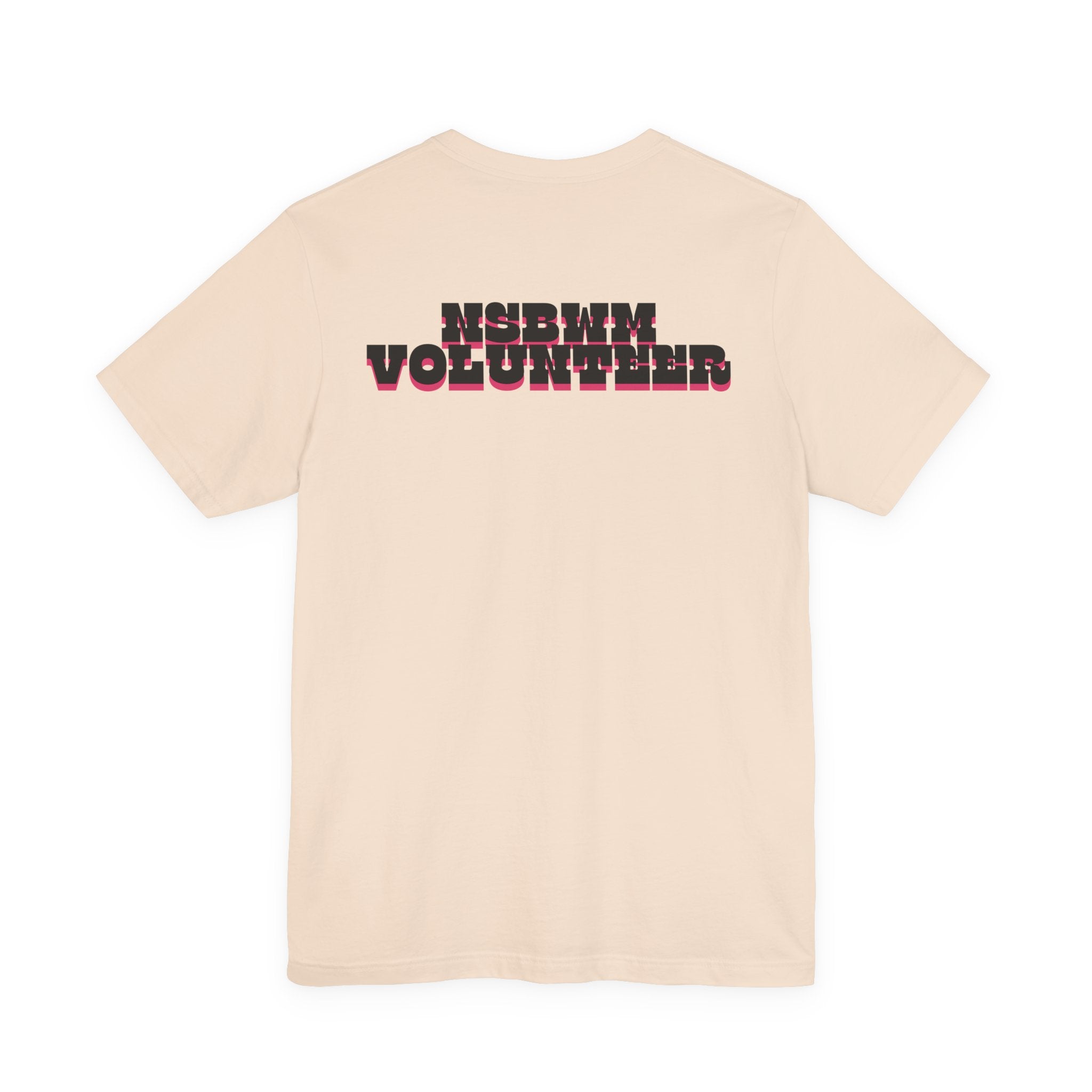 NSBWM Jersey Short Sleeve Volunteer Tee