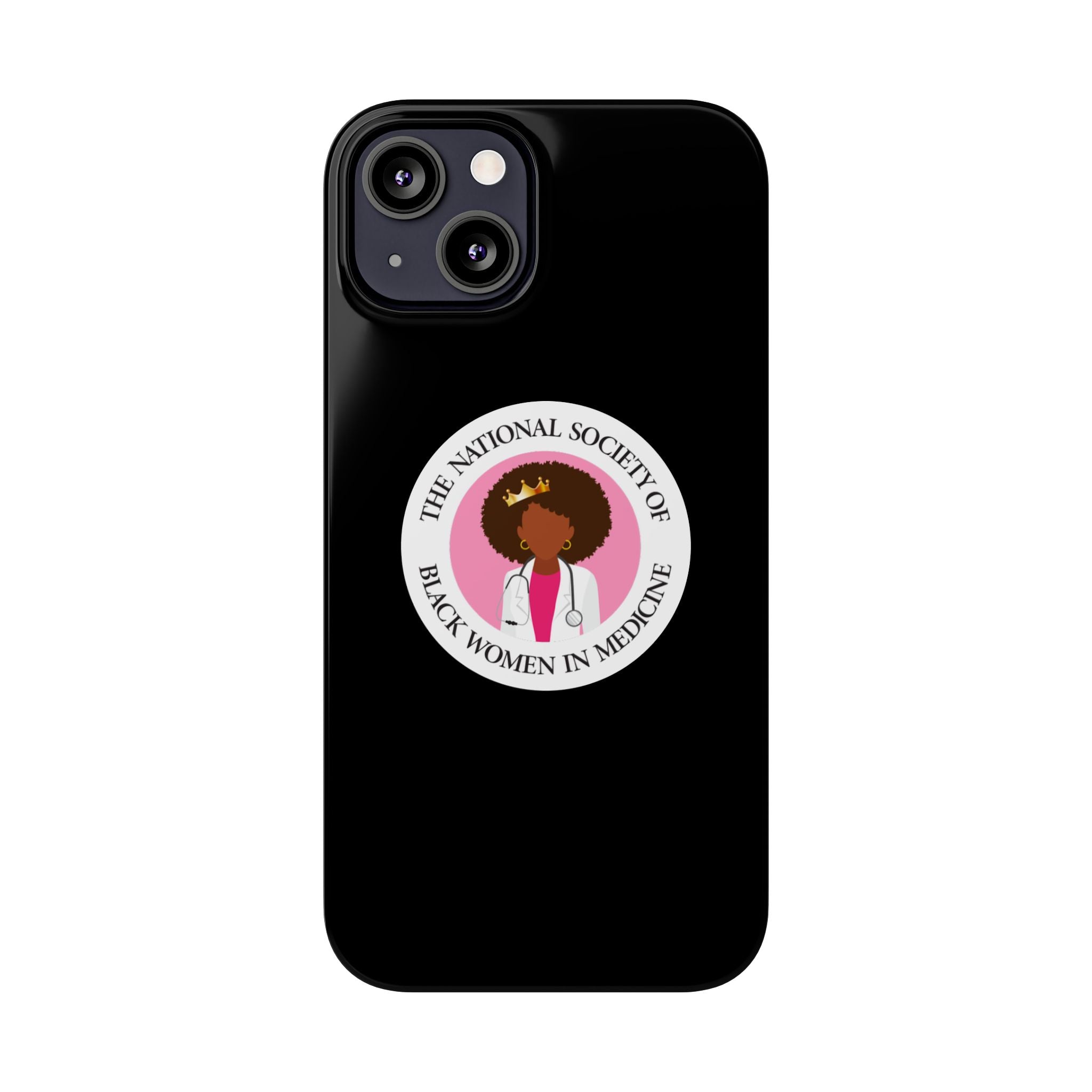 NSBWM Black Phone Case