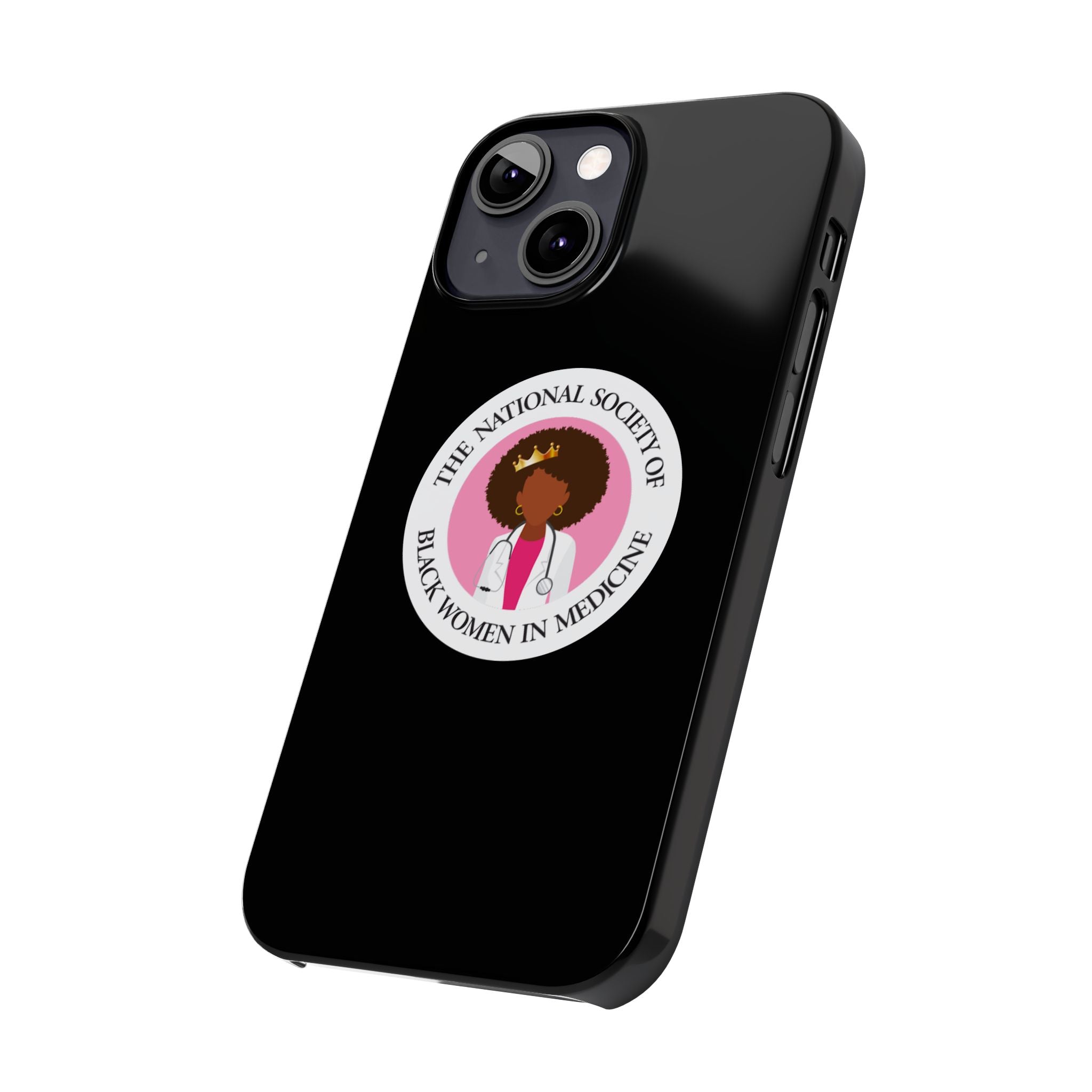 NSBWM Black Phone Case