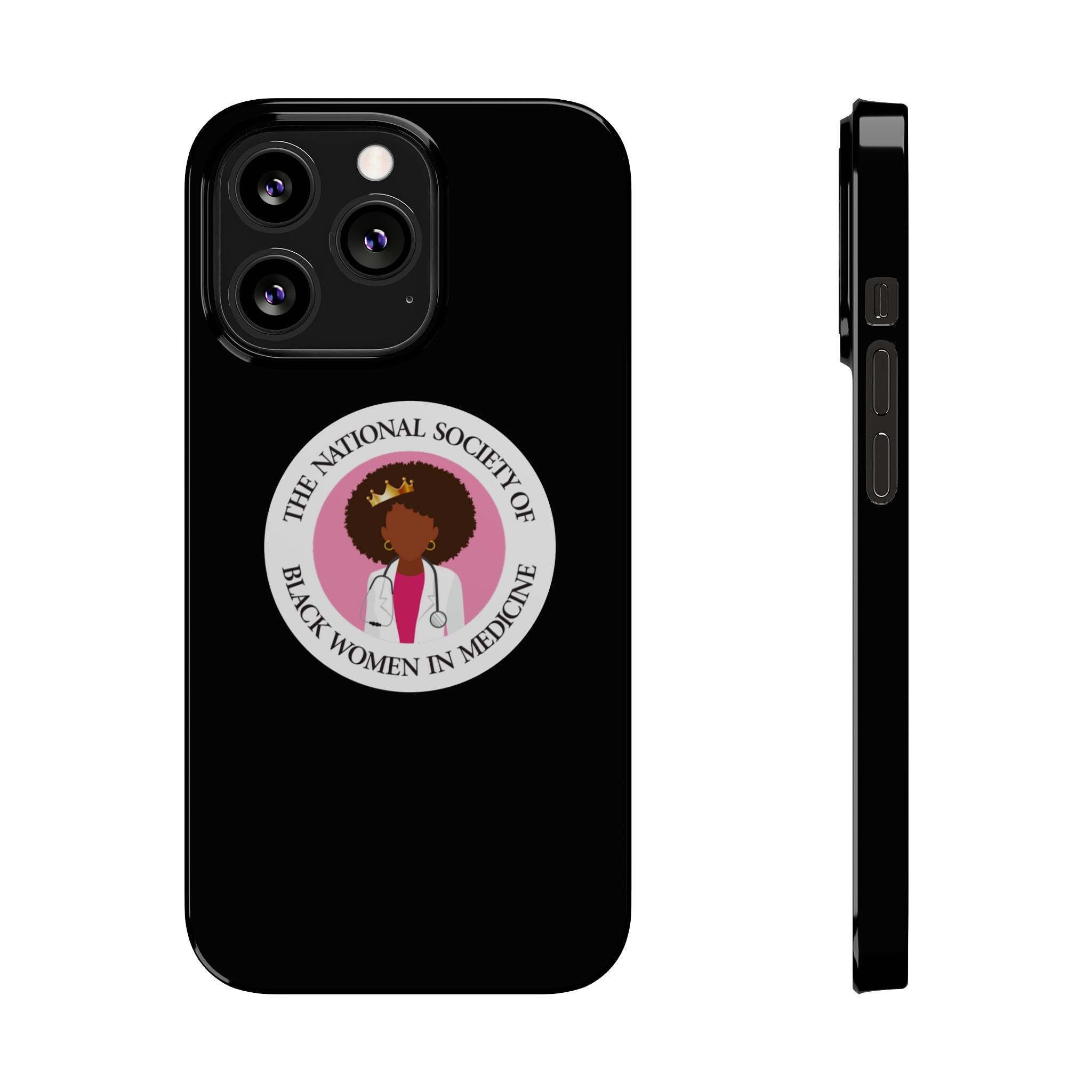 NSBWM Black Phone Case