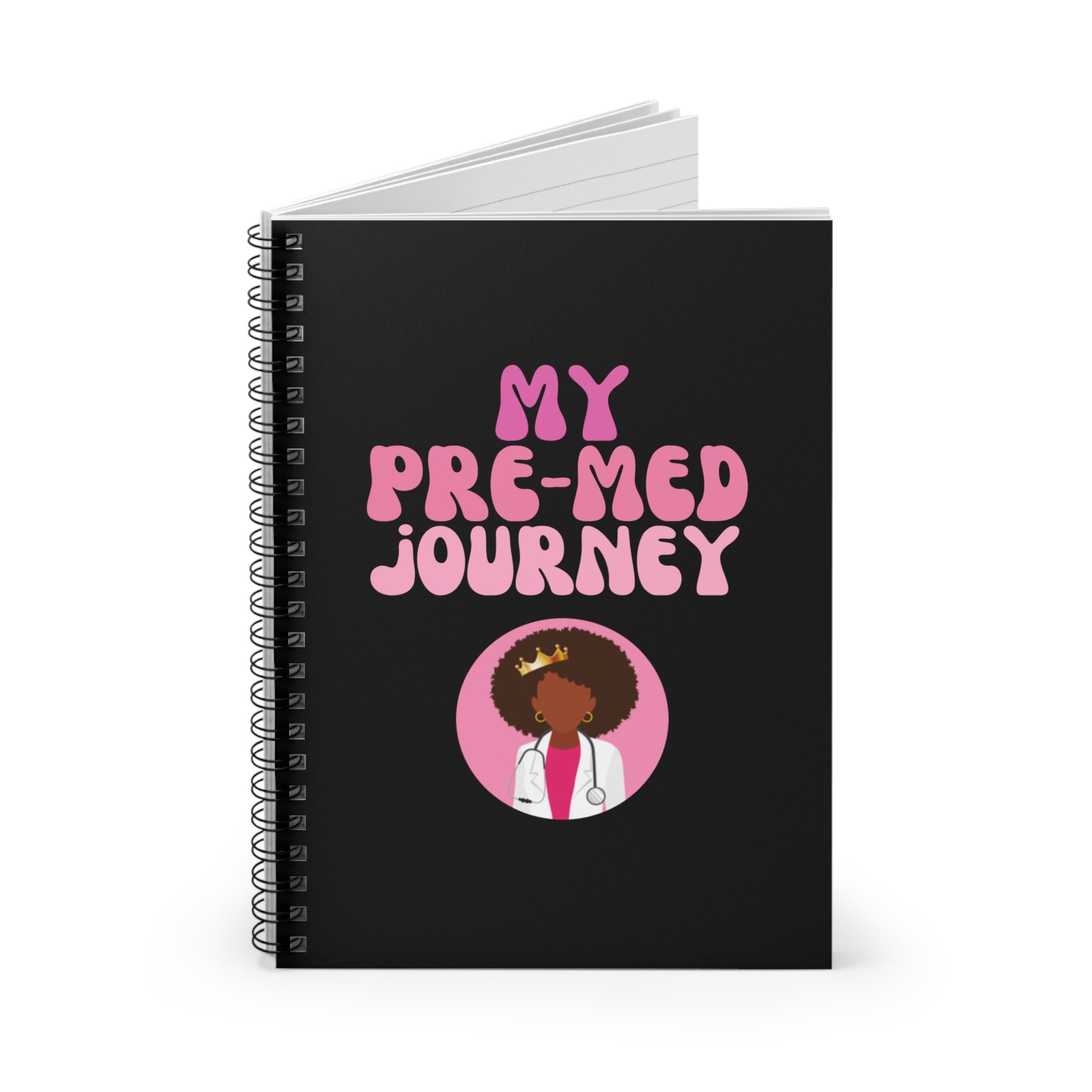 My Pre-Med Journey Notebook