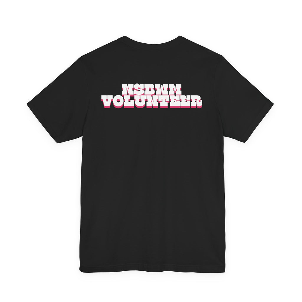 NSBWM Jersey Short Sleeve Volunteer Tee