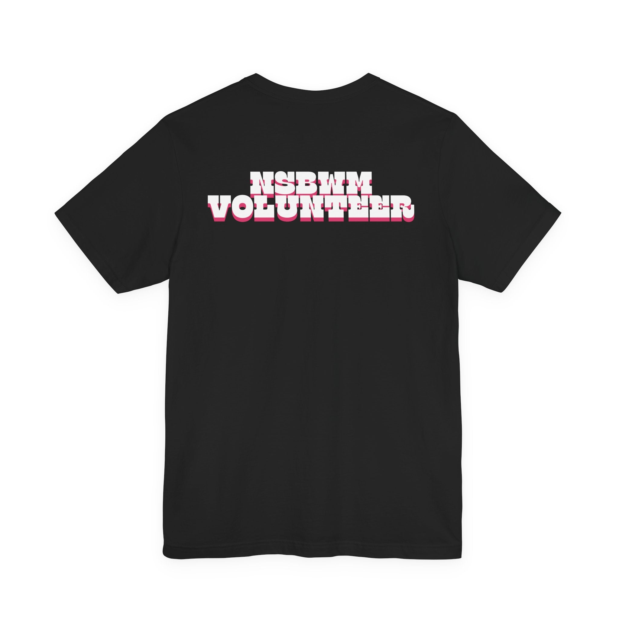 NSBWM Jersey Short Sleeve Volunteer Tee