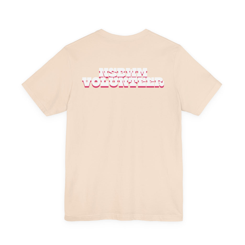 NSBWM Jersey Short Sleeve Volunteer Tee