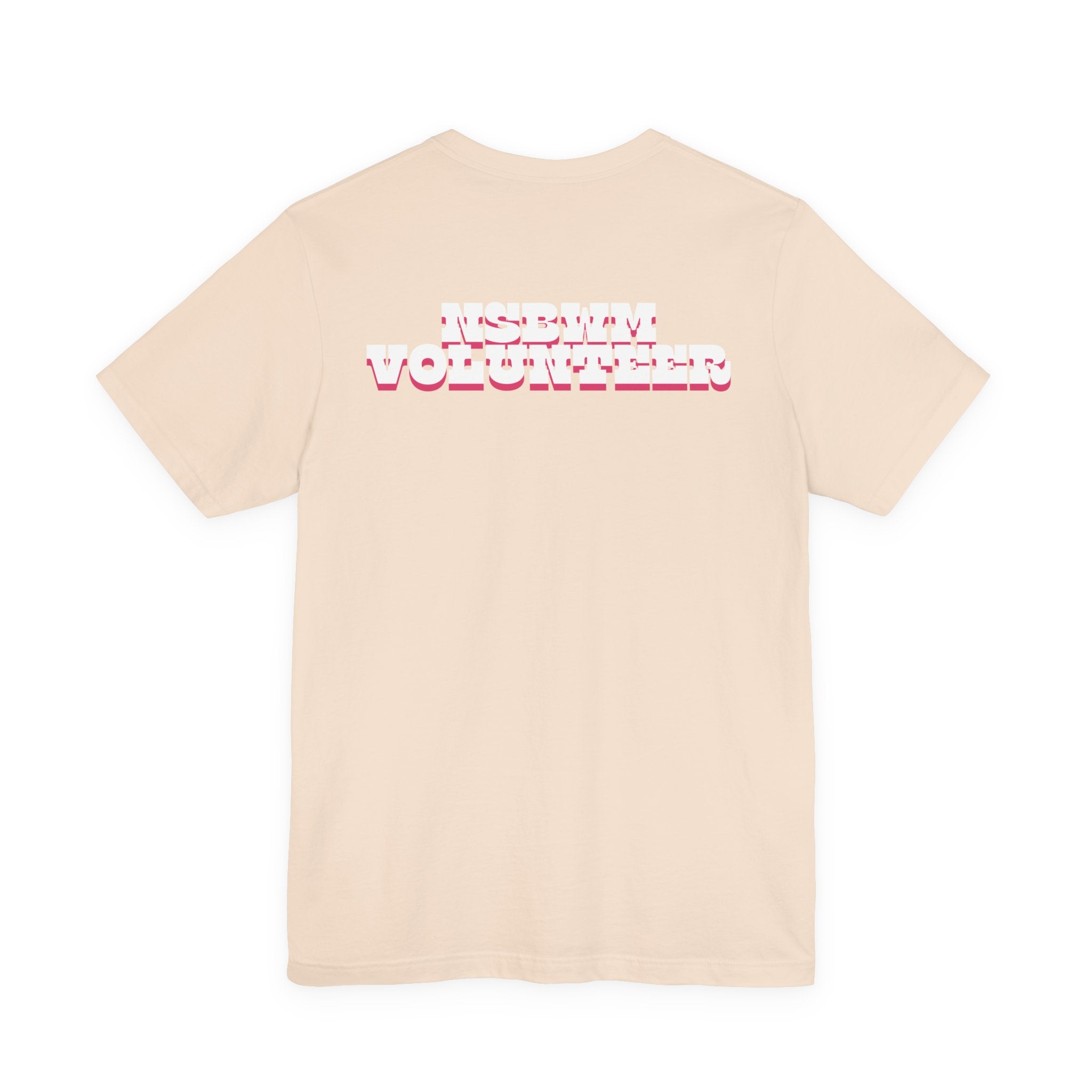 NSBWM Jersey Short Sleeve Volunteer Tee