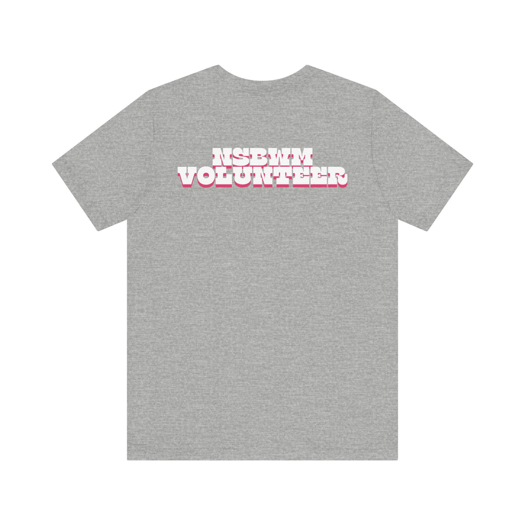 NSBWM Jersey Short Sleeve Volunteer Tee