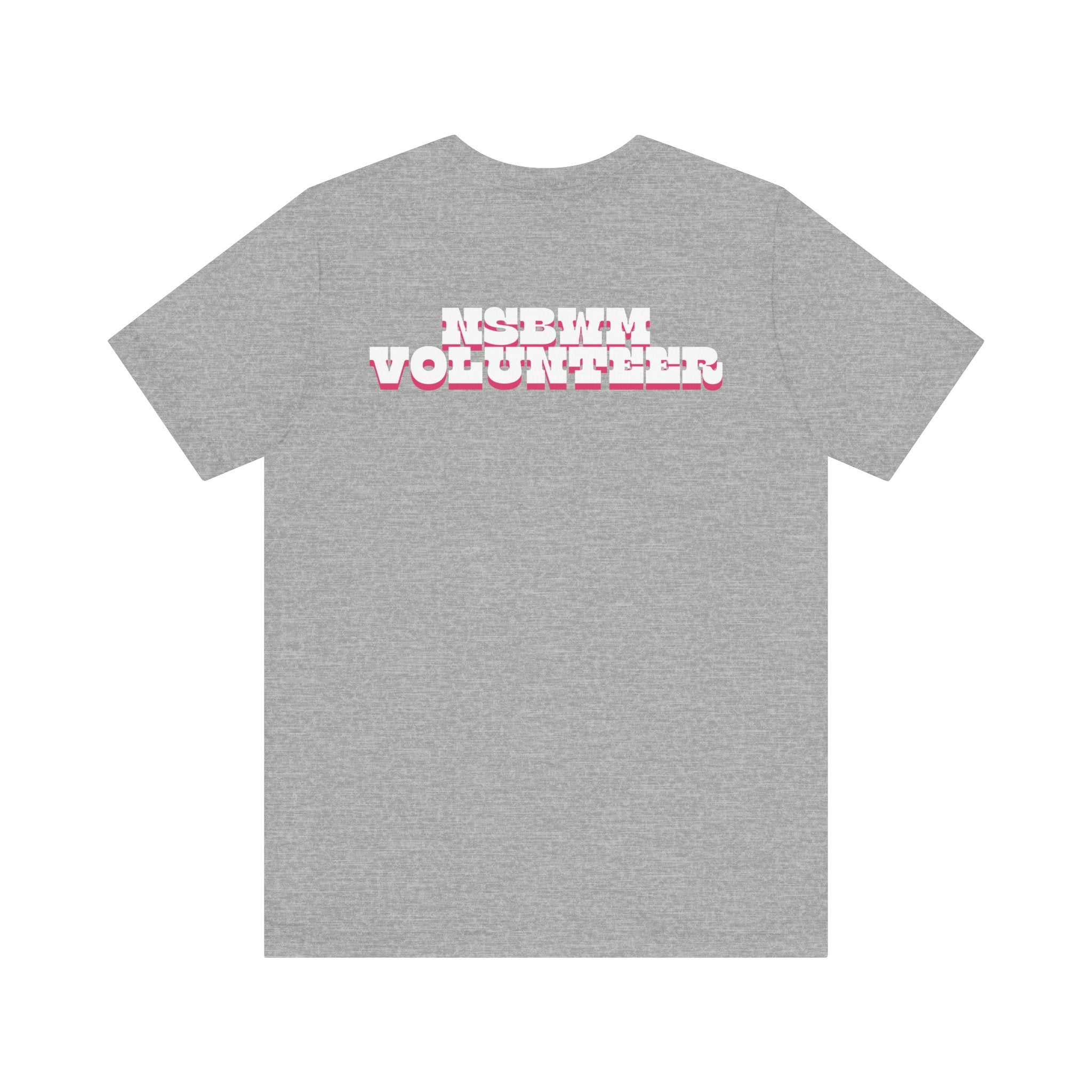 NSBWM Jersey Short Sleeve Volunteer Tee