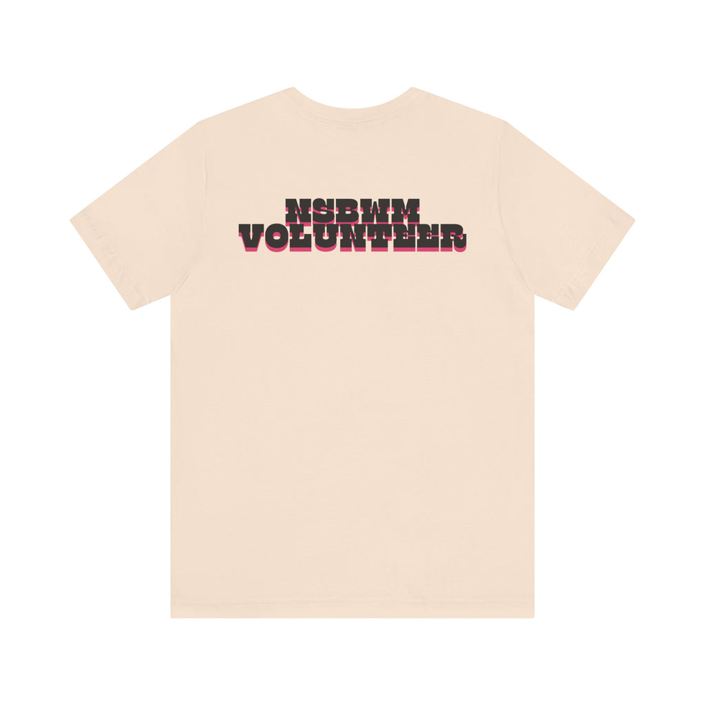 NSBWM Jersey Short Sleeve Volunteer Tee