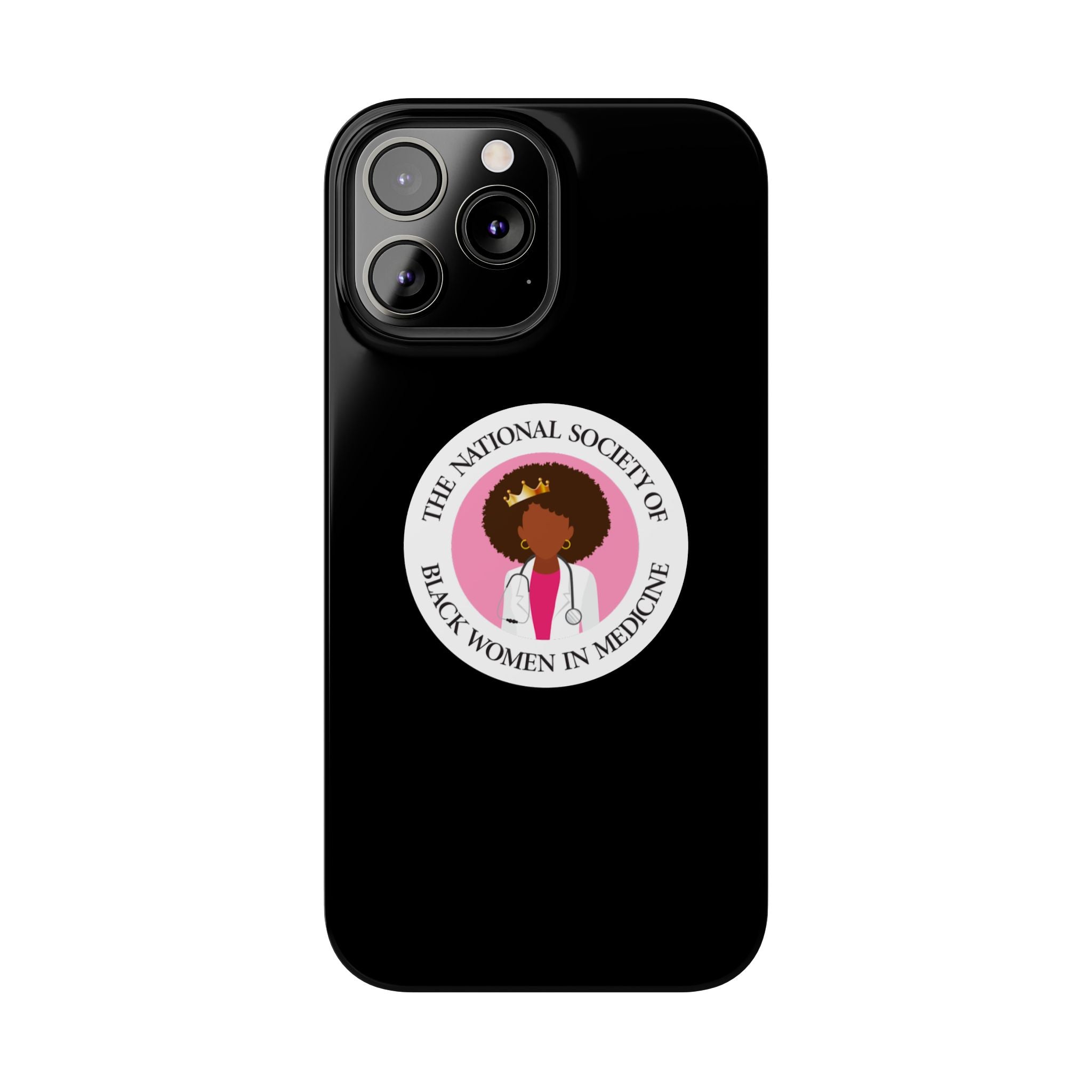 NSBWM Black Phone Case